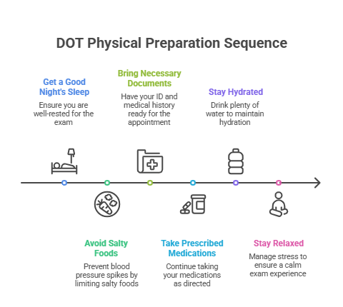 Tips to Prepare for Your Next DOT Physical